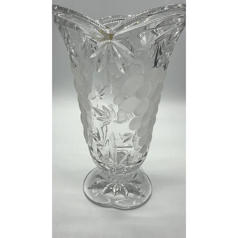 Block Lead Crystal Tuscan Frosted Grapes Savannah 10